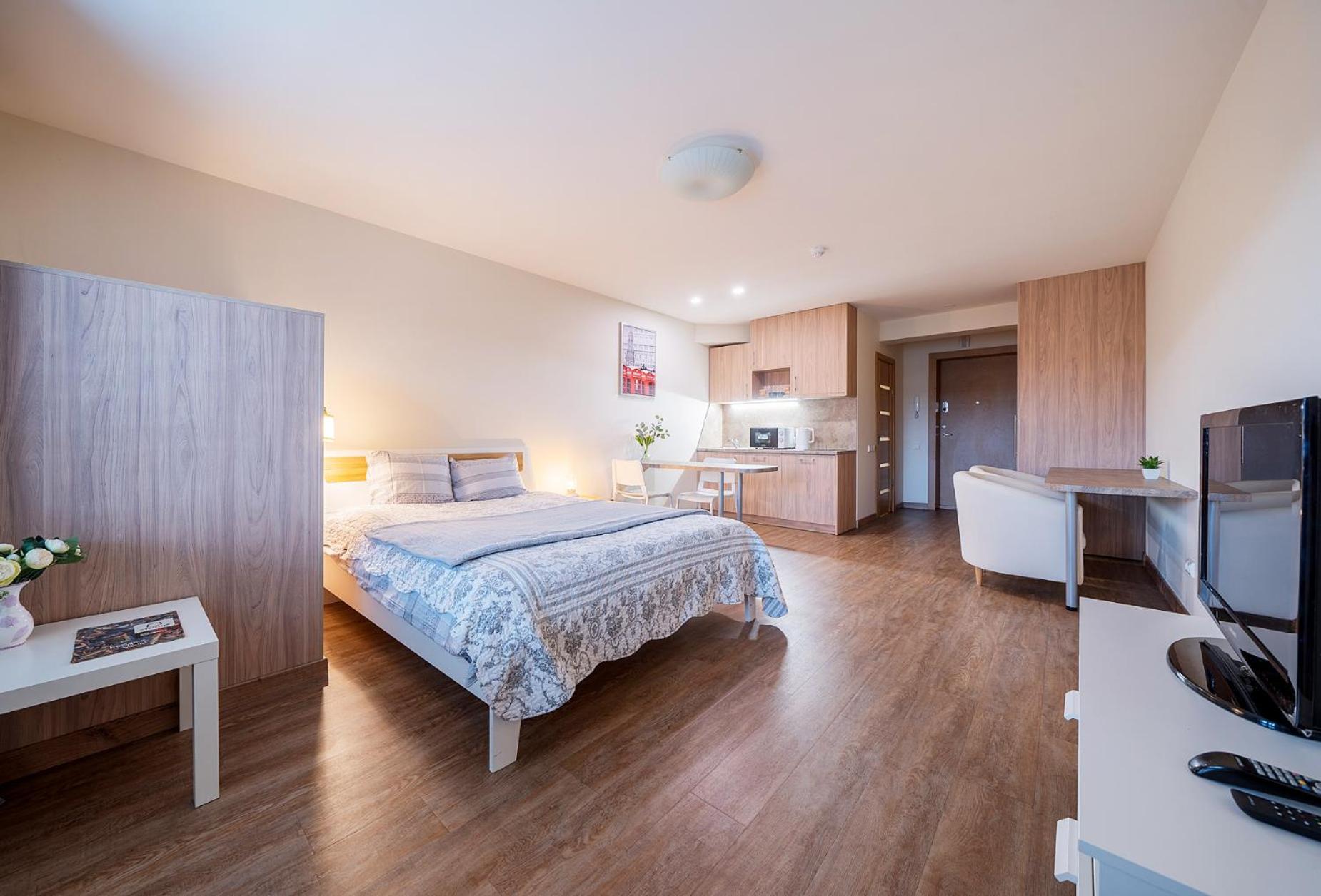 Gyneju Self Check-In Apartments Vilnius Phòng bức ảnh